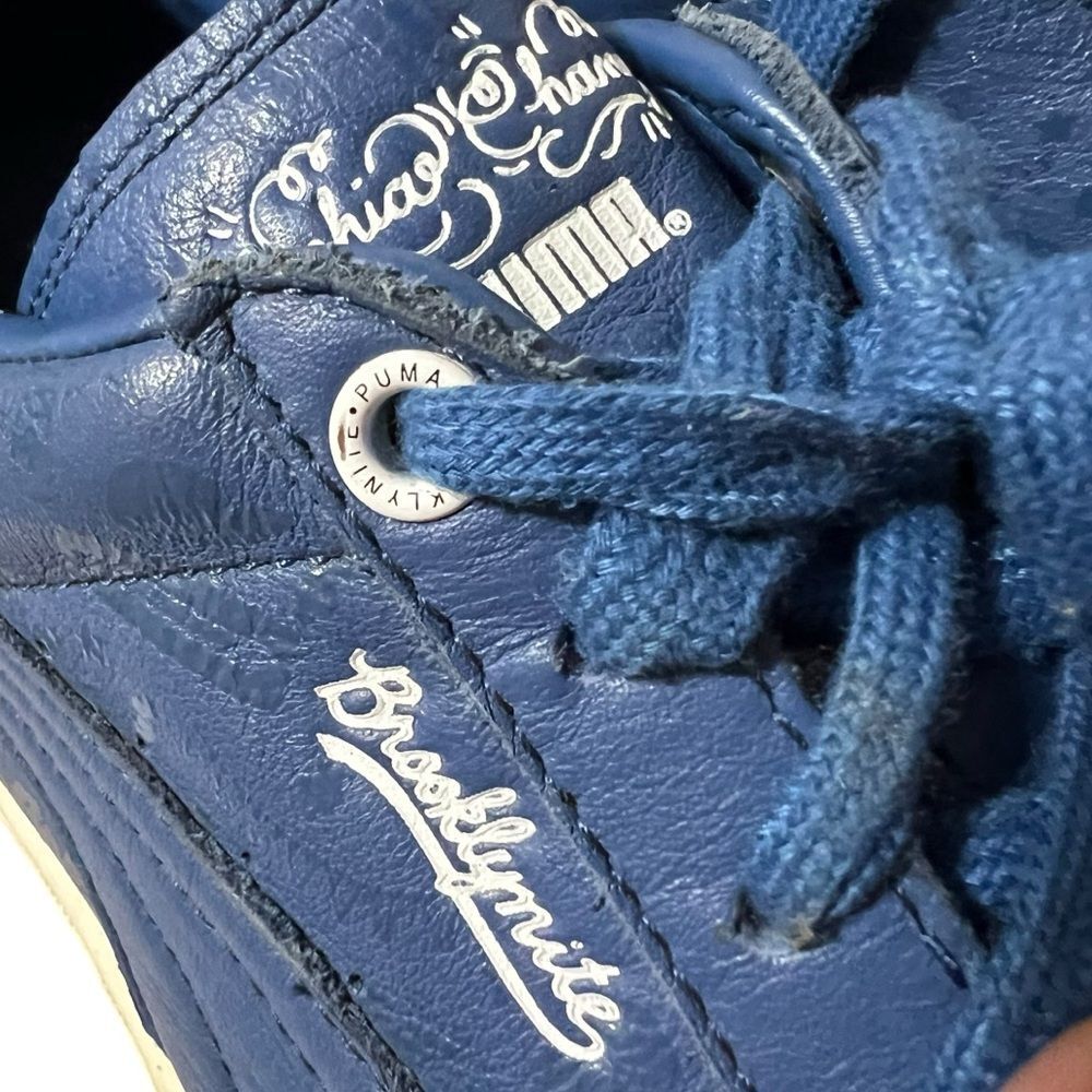 Puma Classic X Sophia Chang Brooklyn Brooklynite Blue Streetwear Sneakers 10 - Picture 9 of 16